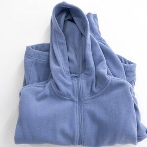 Old Navy Go-Warm Light Blue Fleece Zip-Up | Size S-Tall